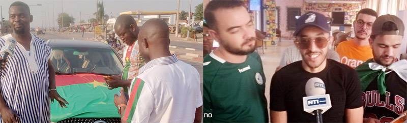 Les Burkinabè et les Algériens jouent le match avant l'ultime rencontre. (Ph: Dr)