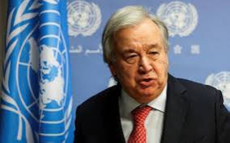Le Secrétaire général des Nations unies, Antonio Guterres. (Ph: Dr)