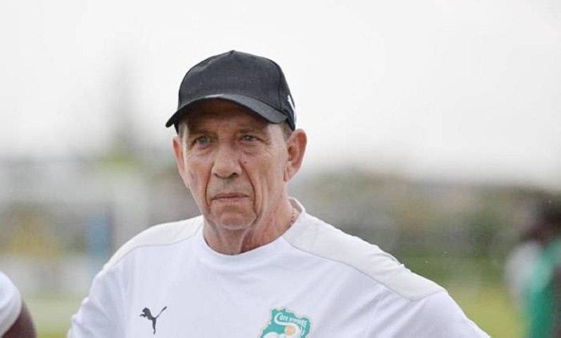 Jean-Louis Gasset, l'entraîneur des Éléphants de Côte d'Ivoire, dit sa déception après cette cuisante défaite face au Zlagang nacional. (Ph: Dr)