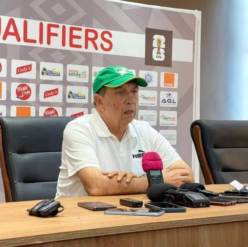 Jean-Louis Gasset, coach de la Côte d’Ivoire. (Ph: Dr)