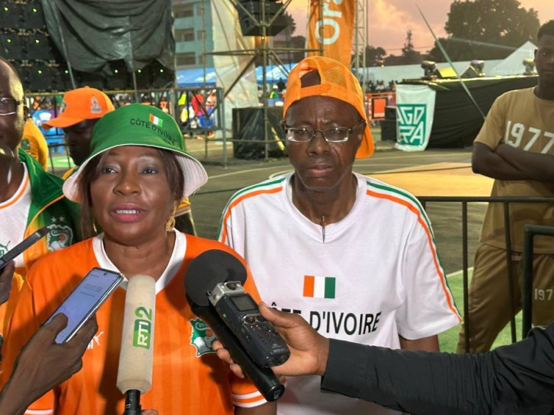 Le maire d'Abobo, Kandia Camara appelle au fairplay des Ivoiriens. (DR)