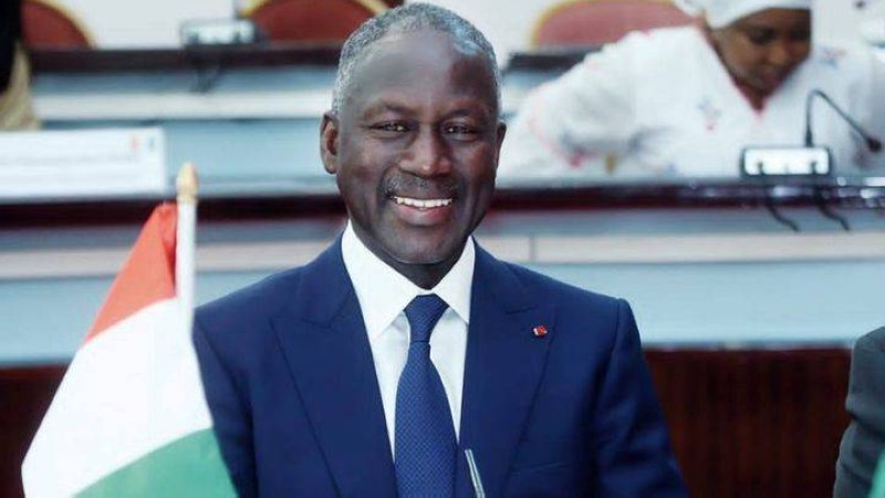 Adama Bictogo, président de l'Assemblée nationale de Côte d'Ivoire. (Ph: Dr)