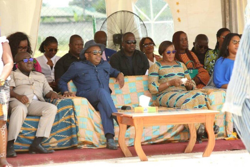 Le ministre du Tourisme et des Loisirs, Siandou Fofana à la 1ère édition du Festival national des jeux traditionnels