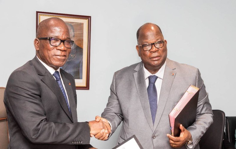 Les ministres Assahoré et Tchagba2