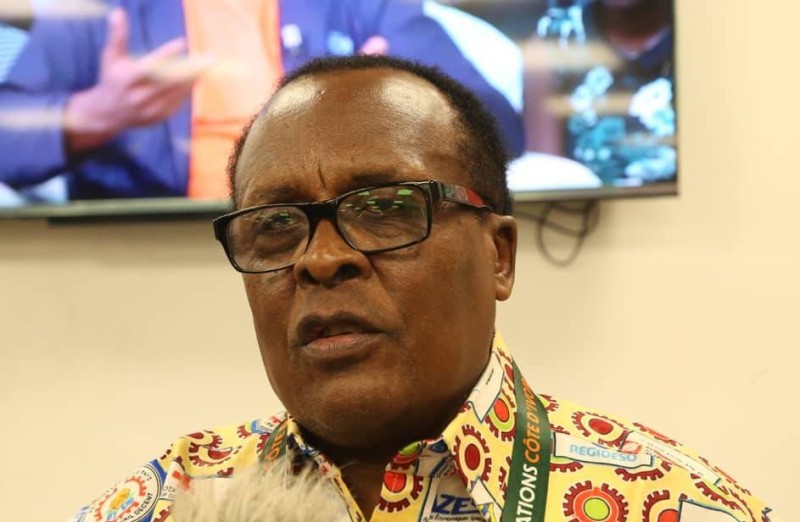 Le Ministre Congolais des Sports, François Claude Kabulo (Ph: Sébastien Kouassi)