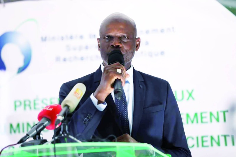 Le ministre Adama Diawara engagé dans la réforme de l'enseignement supérieur et de la recherche scientifique. (DR)