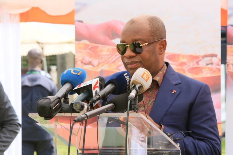 Le Ministre du Tourisme et des Loisirs Siandou Fofana
