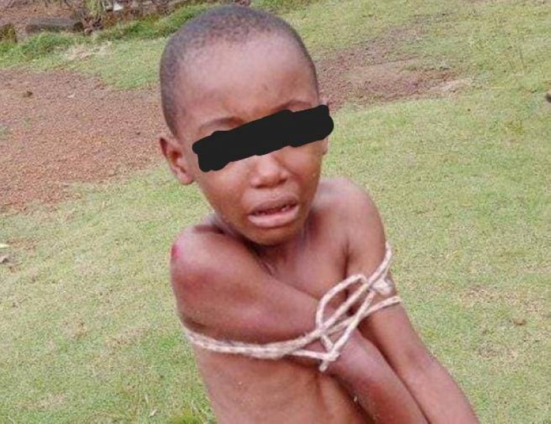 Enfant battue. (DR)