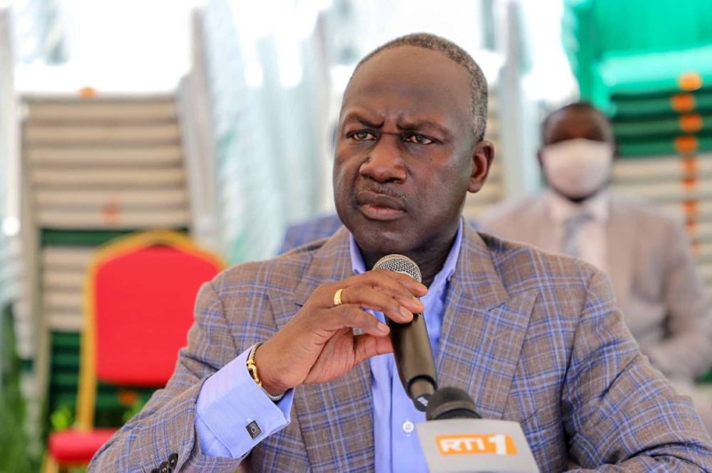 Le maire de Yopougon, Adama Bictogo très remonté contre le gouverneur du district d'Abidjan. (DR)
