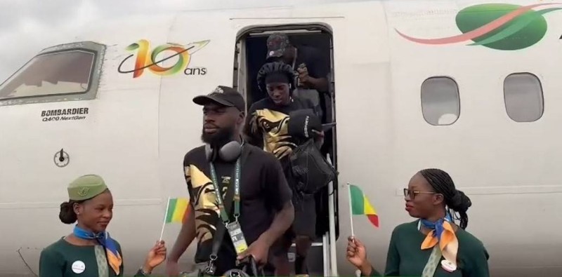 Les Aigles du Mali ont pris leurs quartiers depuis hier à la Cité Can de Bouaké. (Dr)