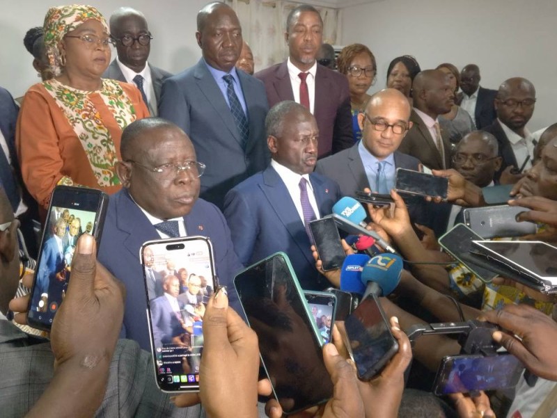 Bacongo et Bictogo ont convenu d'un cadre de concertation permanent. (Dr)