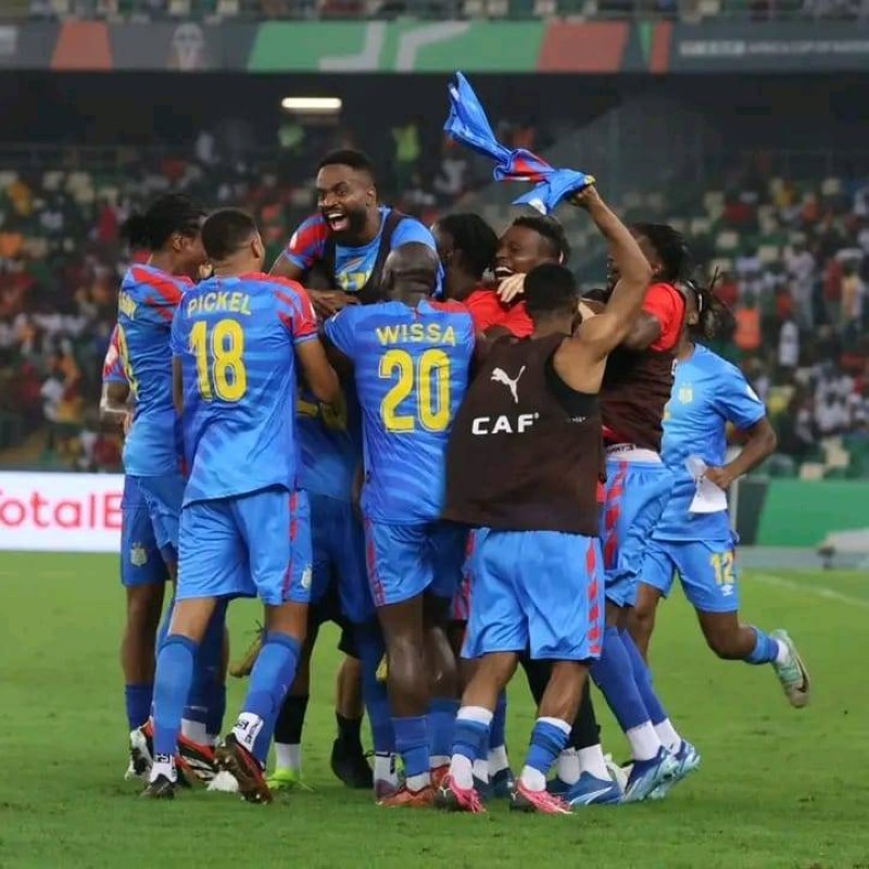 Belle victoire de la RDC lors des quarts de finale. (Dr)