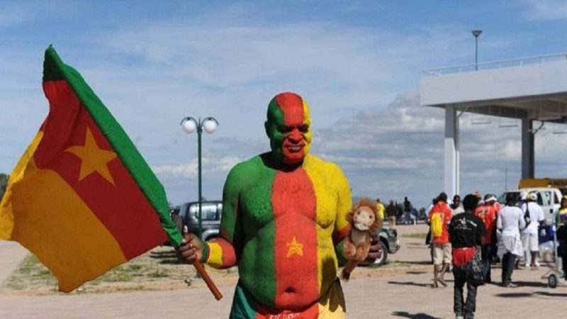 Papa Ngando, la mascotte des Lions indomptables du Cameroun. (Ph: Dr)