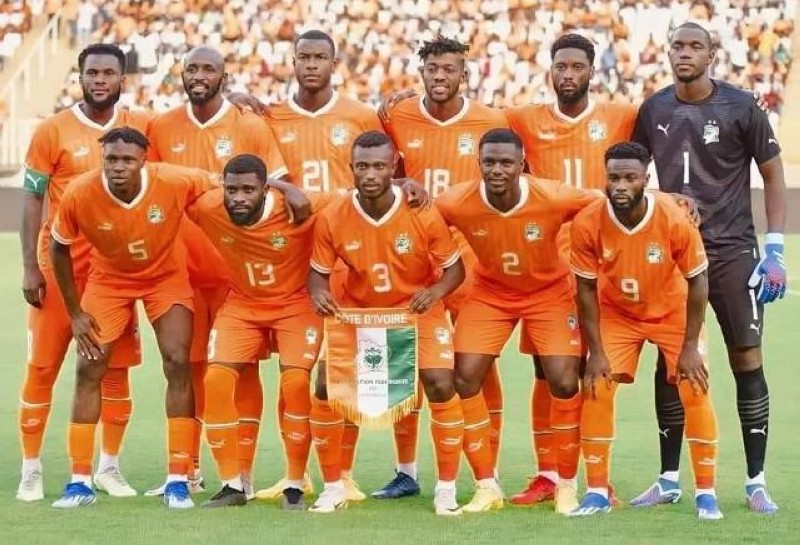 Les Éléphants de Côte d'Ivoire en demi-finales. (Ph: Dr)
