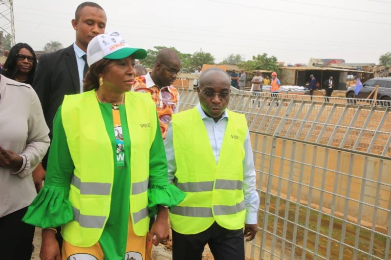 La maire d'Abobo, Kandia Camara, a profité de l'occasion pour soumettre des doléances. (Ph: Dr)