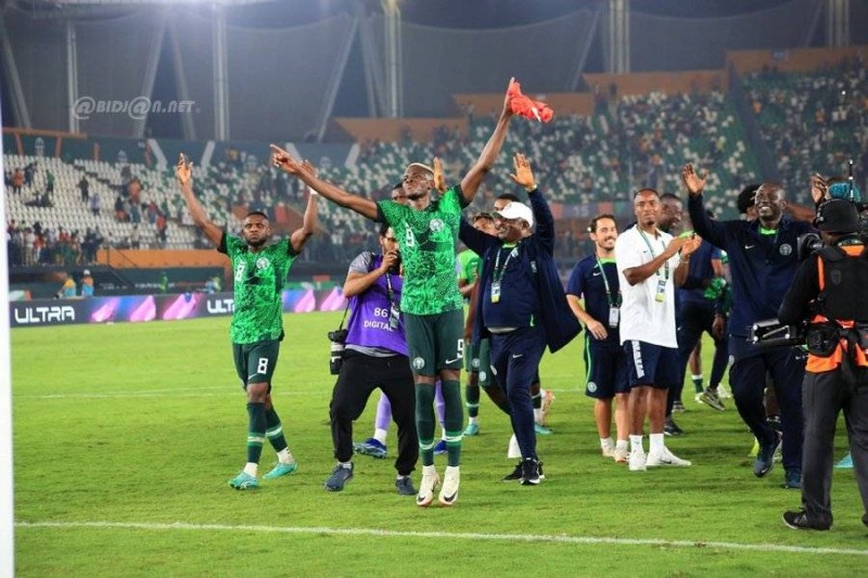Les Super Eagle en finale de la Can 2023