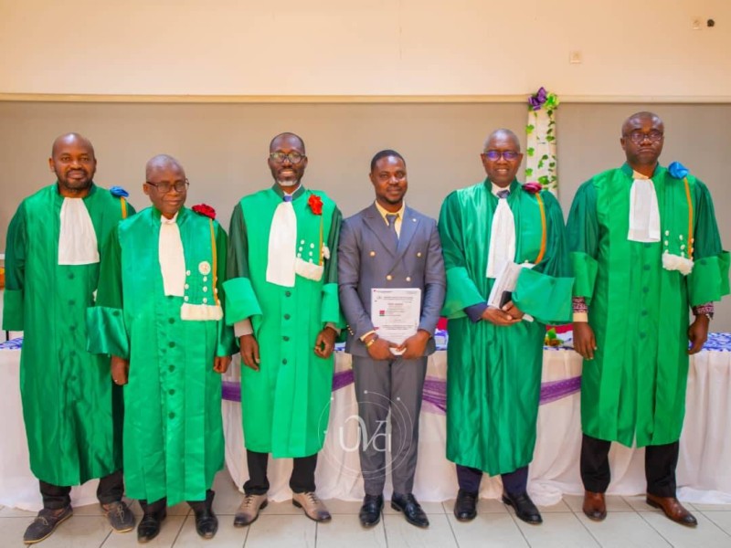 La première vague de soutenance de thèse a vu Yao Konan et Zoh Venance devenir les tout premiers docteurs de cette université.