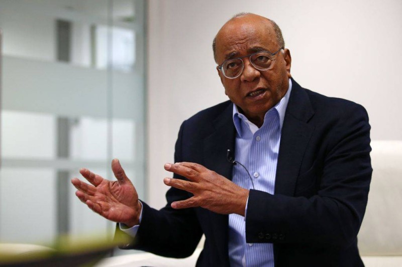 Mo Ibrahim.