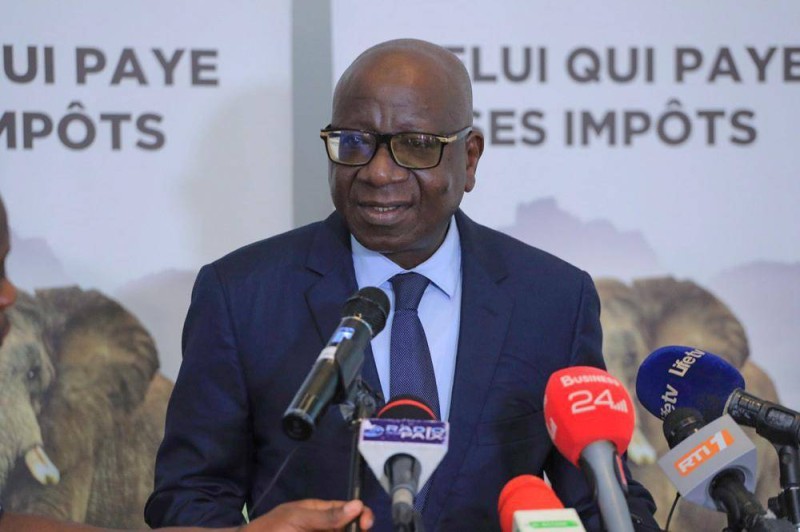Ouattara Sié Abou, directeur général des impôts. (DR)