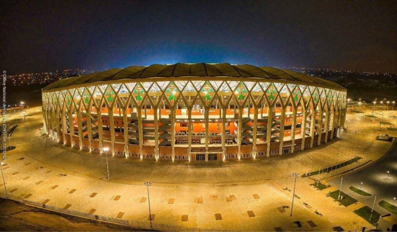 Le stade Olympique Alassane Ouattara d'Ebimpé. (Dr)