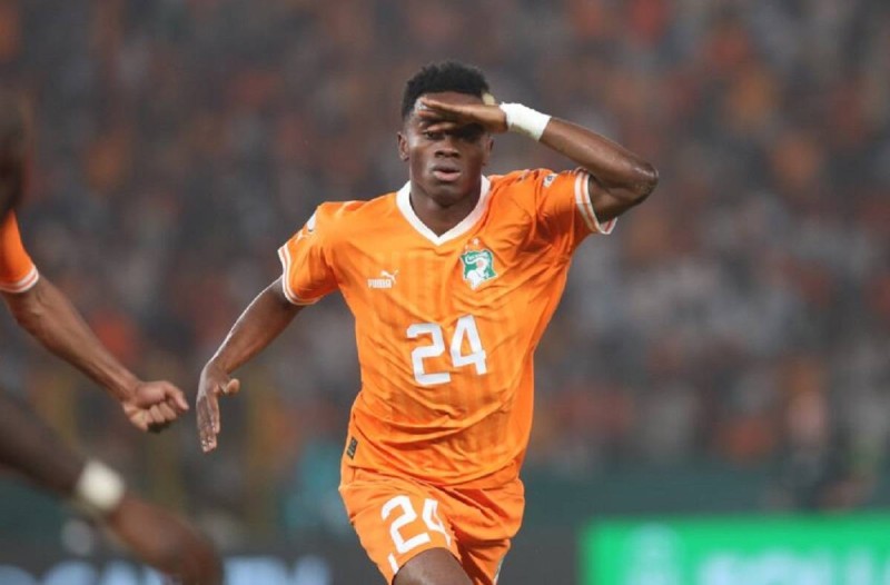 Le jeune joueur Simon Adingra. (Ph: Dr)