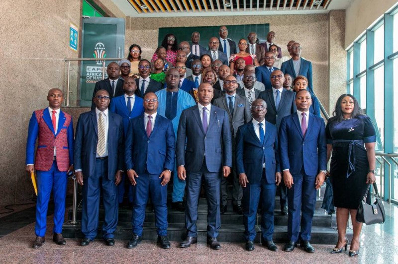 Le ministre Mamadou Touré a fait savoir que le Centre de service civique de Bouaké a été construit et a accueilli 500 jeunes. (Ph: Dr)