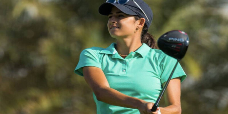 Ines Laklalech, la golfeuse marocaine de 26 ans veut faire parler d'elle à cette 27e édition de la Coupe. (Ph: Dr)