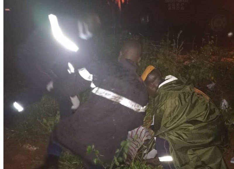 Les pompiers civils ont pris en charge les blessés avant de les évacuer au Chr de Daloa. (Ph: Dr)