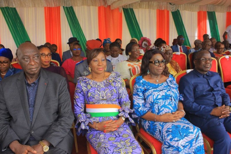 Le maire d'Abobo, Kandia Camara, annonce de bonnes nouvelles pour ses administrés. (DR)