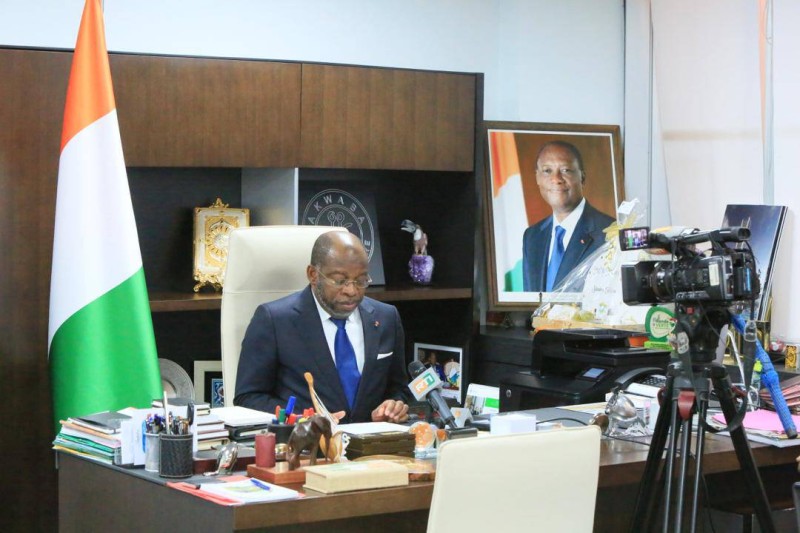 Le ministre Siandou Fofana