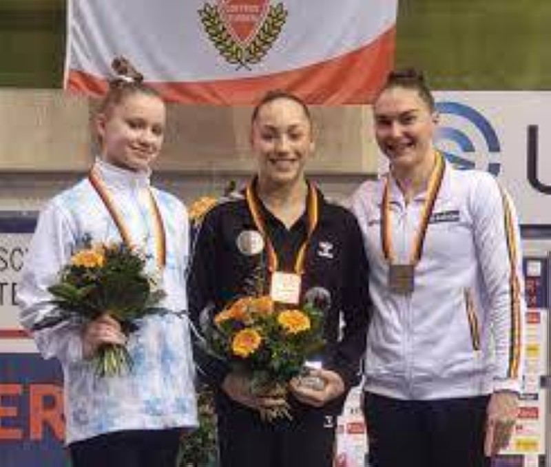 Kaila Nemour médaillée d'or. (DR)