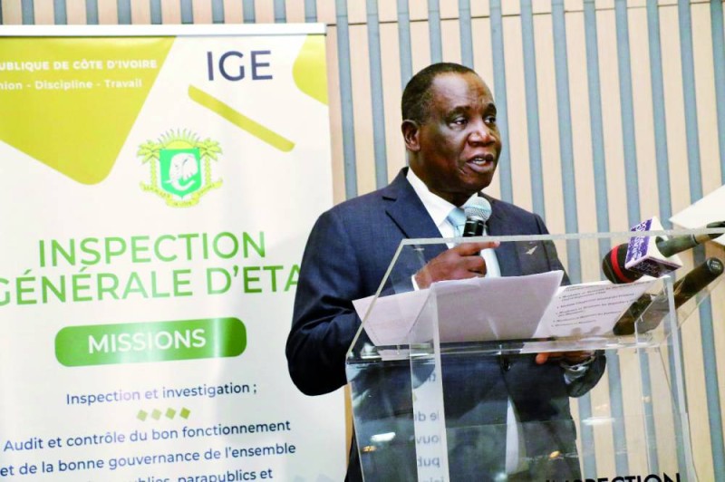 L’inspecteur général d’État a exprimé toute sa satisfaction pour le travail effectué en 2023 par les structures de contrôle administratif de l’ordre. (DR)