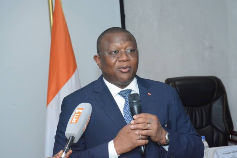 Amadou Coulibaly, ministre de la Communication et des Médias