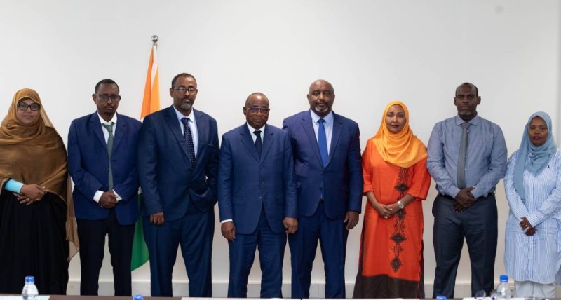 Une délégation du ministère de l'Enseignement technique et de la Formation professionnelle de Djibouti s'imprègne de l'expérience ivoirienne. (Ph: Dr)