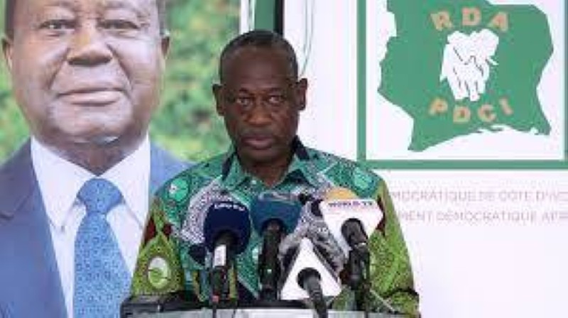 Bredoumy Soumaila, porte parole du Pdci-Rda. (DR)