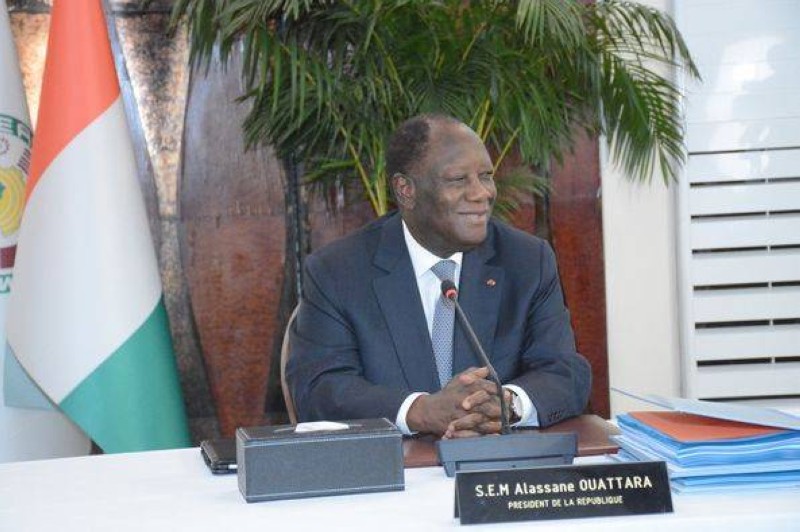 Le Président de la République, Alassane Ouattara. (Ph: Dr)