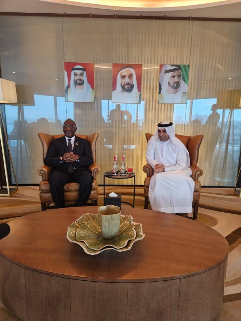 Le président de la Chambre de commerce de Dubaï a souhaité le renforcement des liens bilatéraux entre les deux pays. (Ph: Dr)