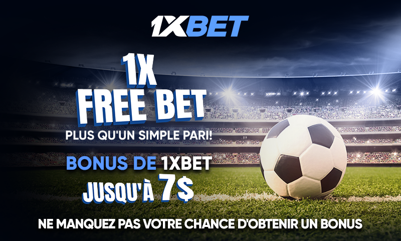 Nouveau bonus 1xBet