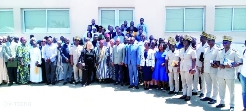 Une vue des participants à la tribune d'échanges du District de la Vallée du Bandama. Photo Dr