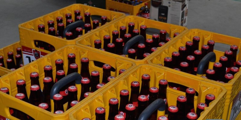 Des casiers de bière. (DR)