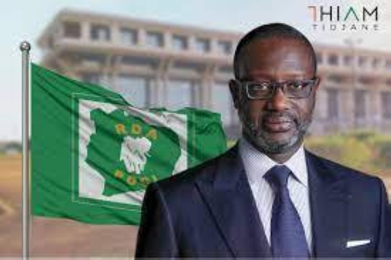 Tidjane Thiam, président du Pdci-Rda. (Ph: Dr)