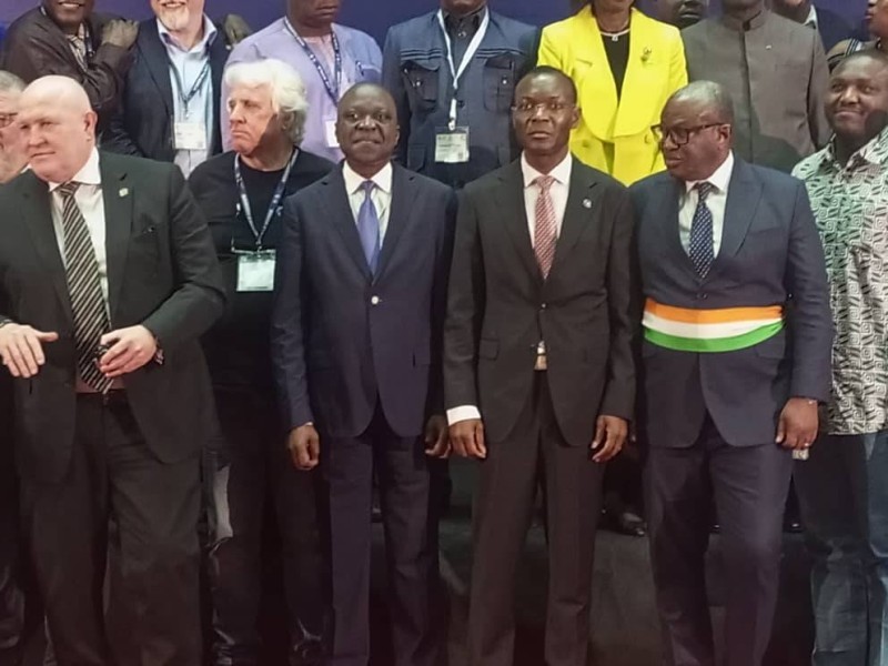 Le ministre des Transports a présidé cette cérémonie. (Ph: Dr)