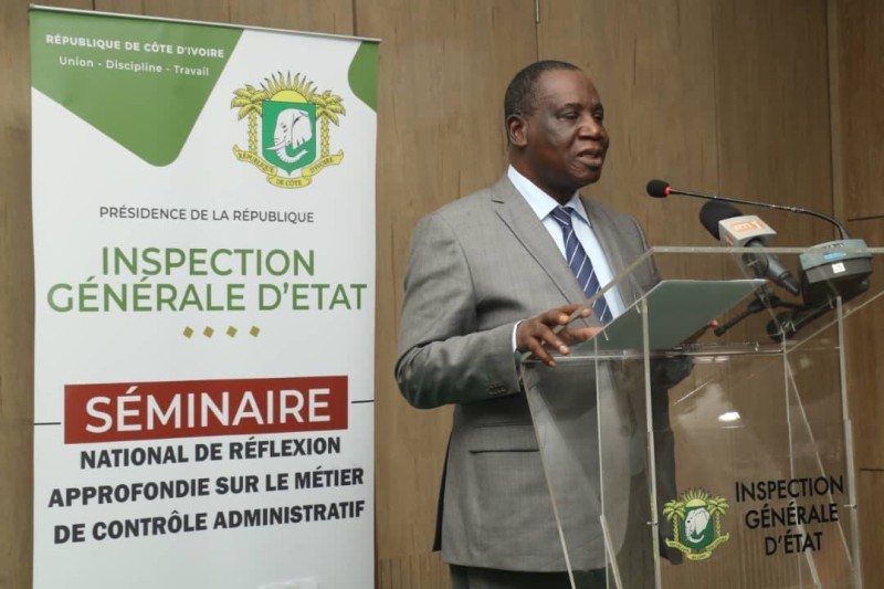 L'Inspecteur général d’État a assuré de sa détermination à agir constamment dans le sens de l’amélioration des compétences du personnel des organes de contrôle administratif. (DR)