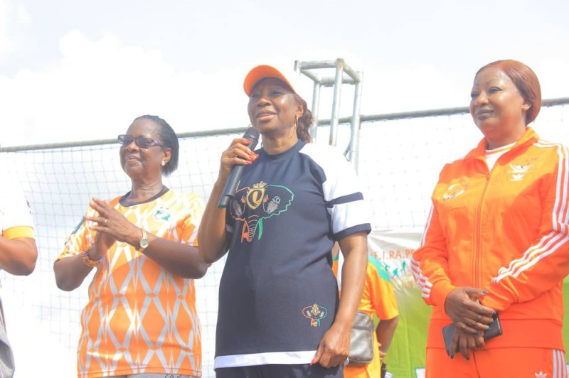 Kandia Camara invite les femmes à accorder une place de choix au sport. (DR)