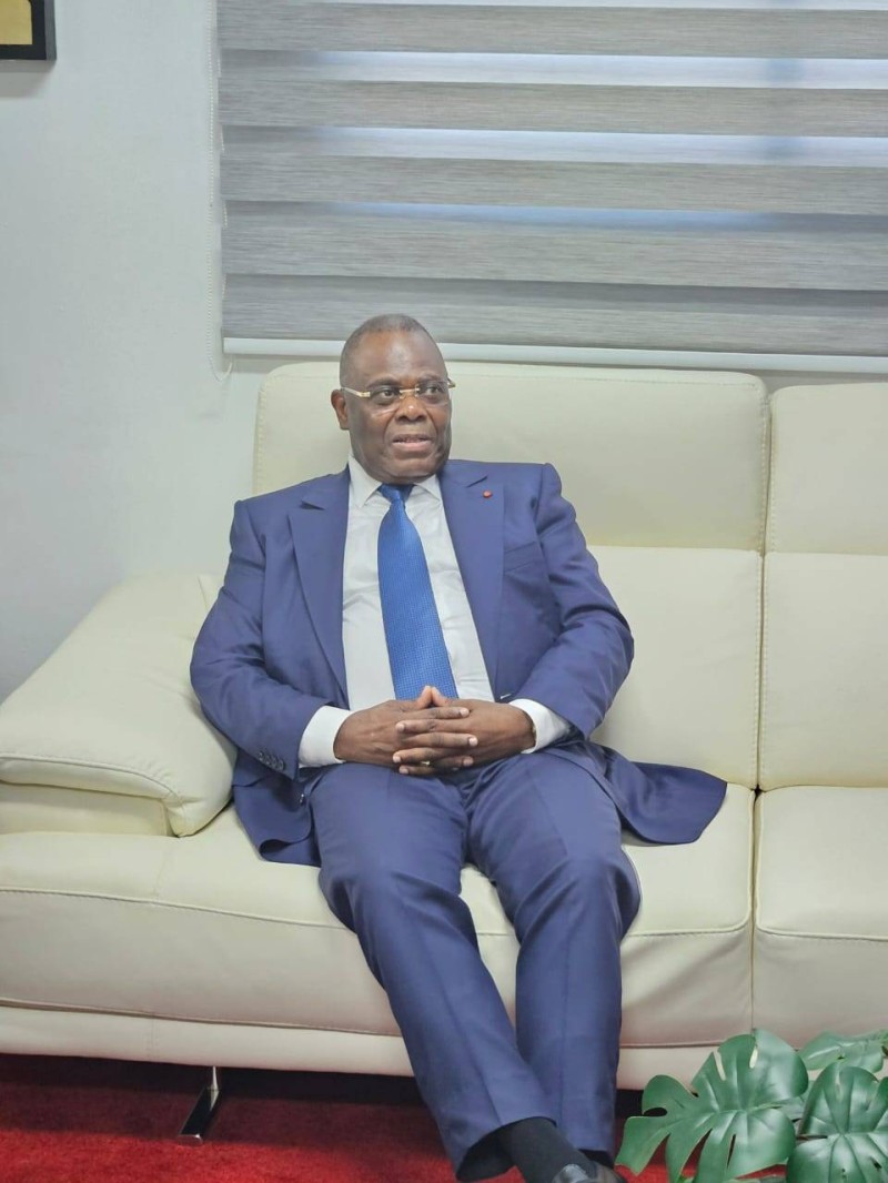 Yua Koffi, président de la Cour de cassation.