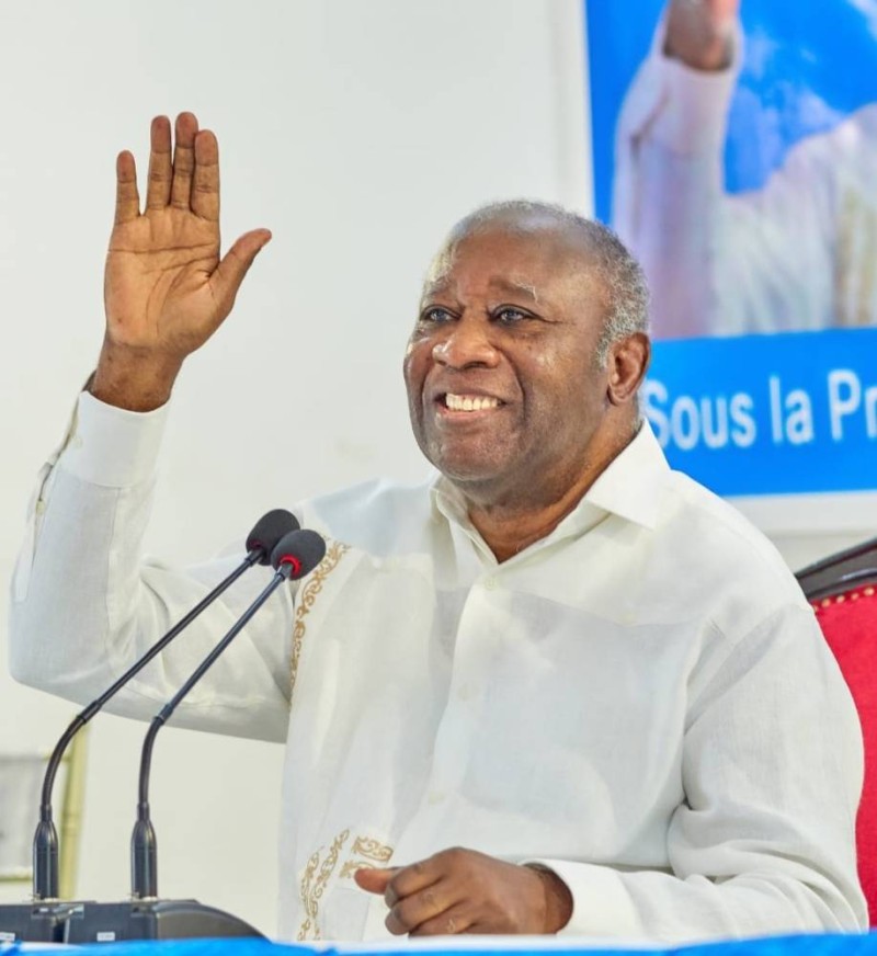 Le Ppa-CI désigne Laurent Gbagbo comme son candidat à la présidentielle de 2025. (DR)