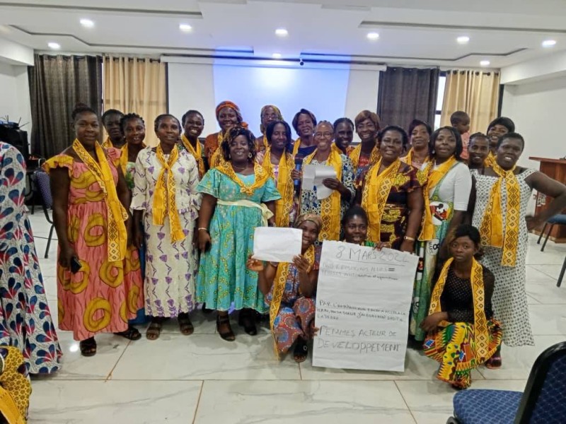 Les participantes à la formation proviennent de diverses localités du pays. (Ph: Dr)