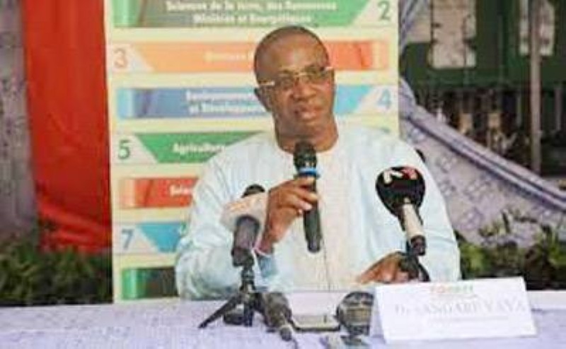 Dr Yaya Sangaré, directeur du Fonsti, a annoncé la présentation de 11 projets. (Ph: Dr)