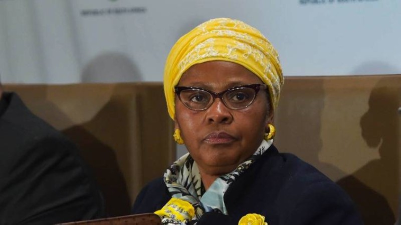Nosiviwe Mapisa-Nqakula, présidente de l'Assemblée nationale