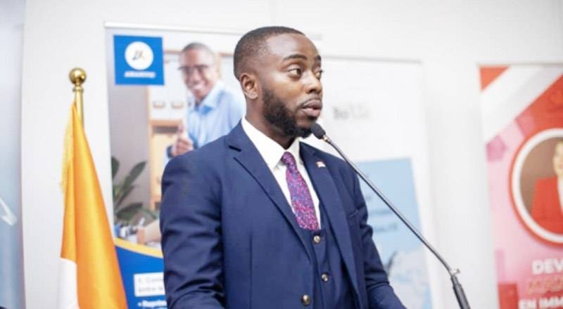 Fabrice Ntompa Ilunga, promoteur de la semaine canadienne. (Ph: Dr)